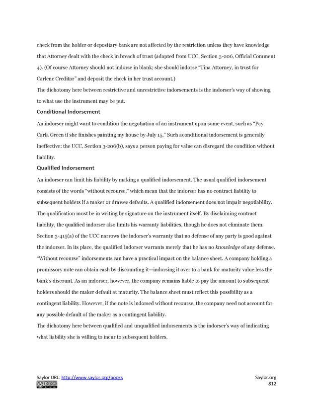 Business Law and the Legal Environment - Page 812